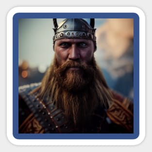 Viking Raider Sticker